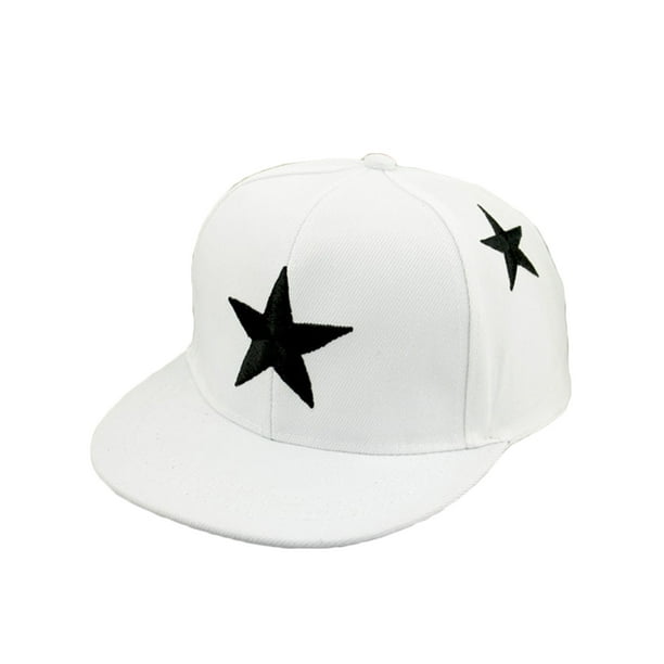 Star Printed Adjustable Baseball Cap Boys Kids Girl Children Hiphop Snapback Hat